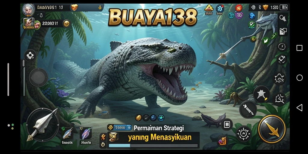 Tangkapan layar gameplay dengan strategi menakjubkan di BUAYA138.