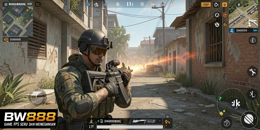 Gameplay BW888 yang menegangkan dan mendebarkan di medan perang.