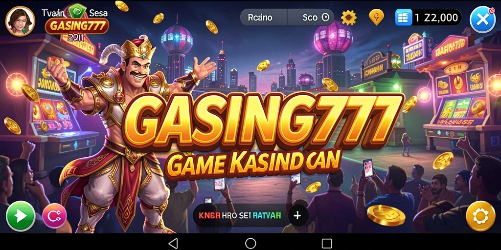 Tampilan menarik permainan kasino GASING777 yang mengasyikkan.