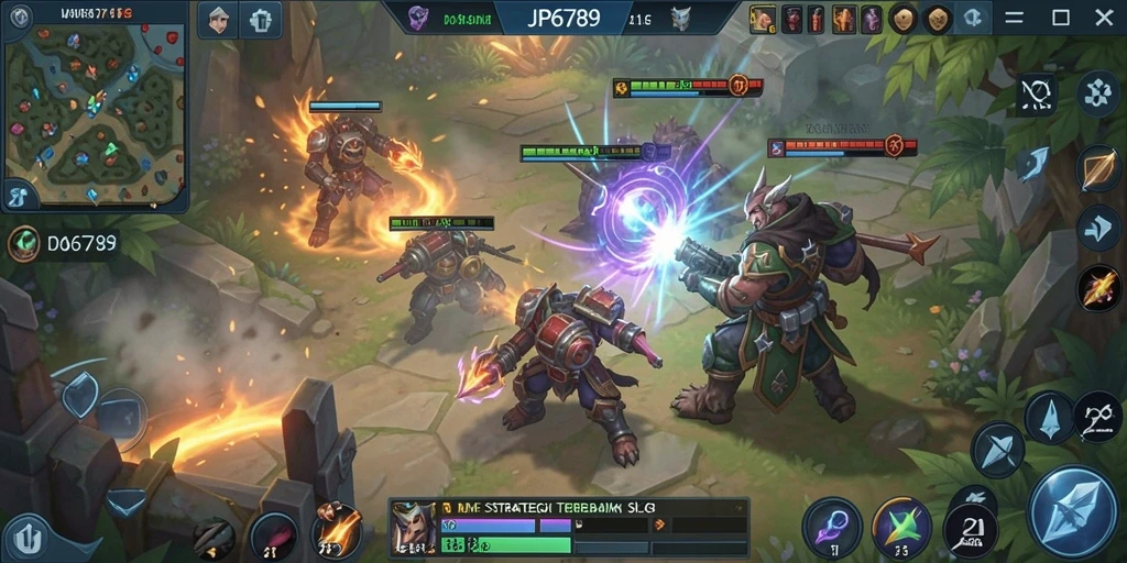 Screenshot gameplay JP6789 yang menarik dalam genre SLG.