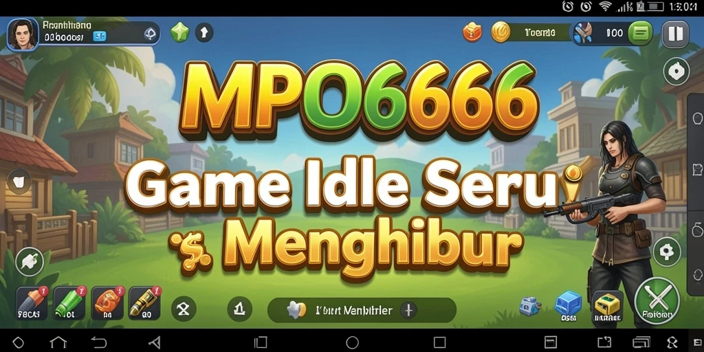 Tampilan screenshot MPO666 menunjukkan gameplay Idle yang menarik dan interaktif.