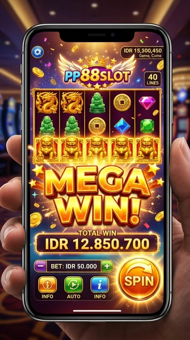 Pengguna mengakses aplikasi dengan cepat di pp88slot.